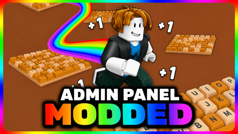 +1 Keyboard Escape but Admin Panel official Roblox cover art